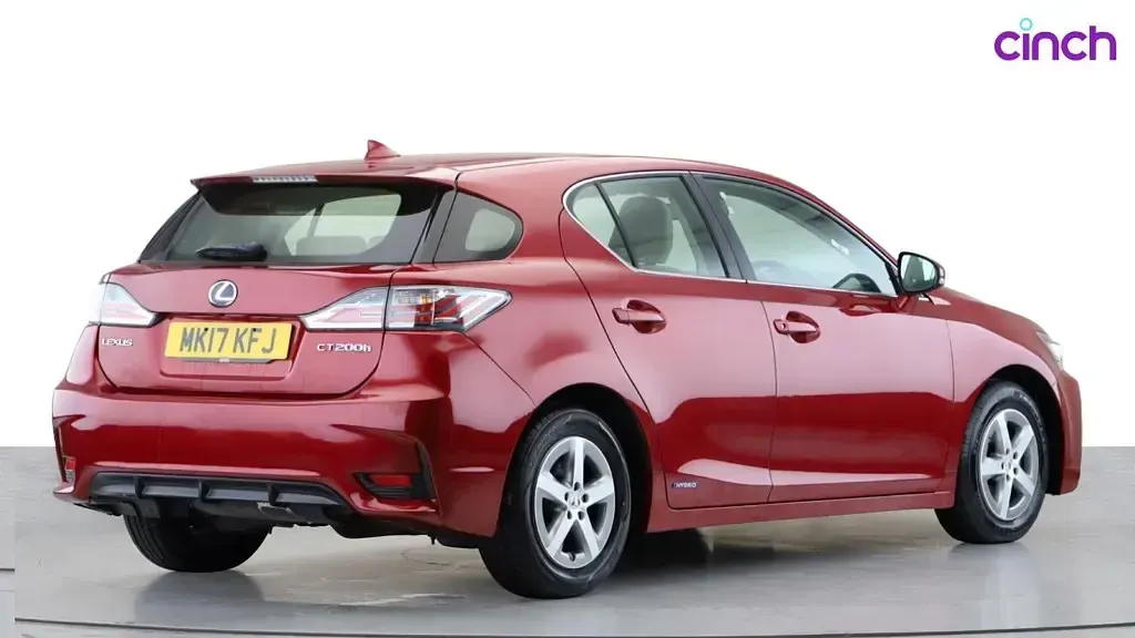 Used Lexus CT200h 2017 Red Hatchback