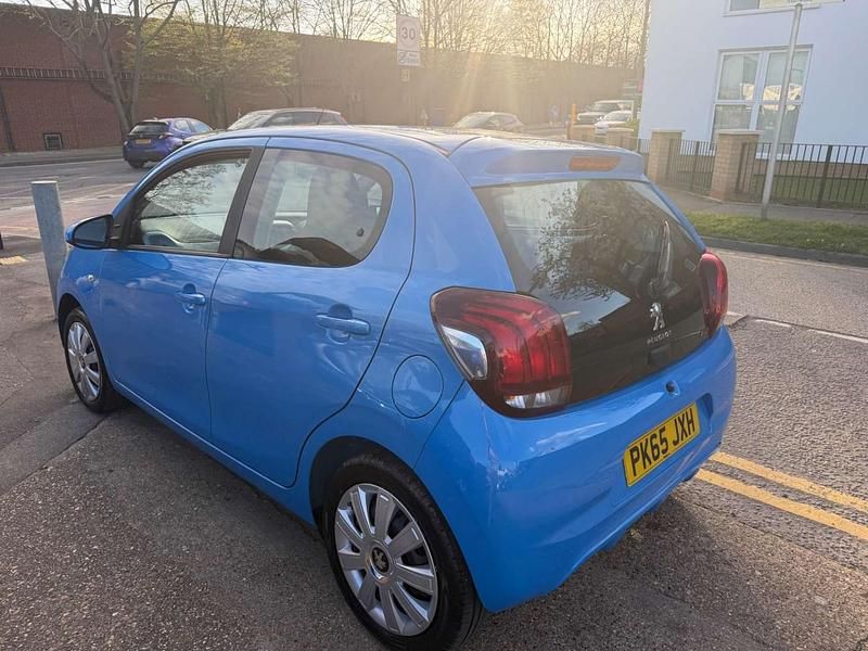 Used Peugeot 108 Active 68 HP (50 kW) 2015 Blue Hatchback