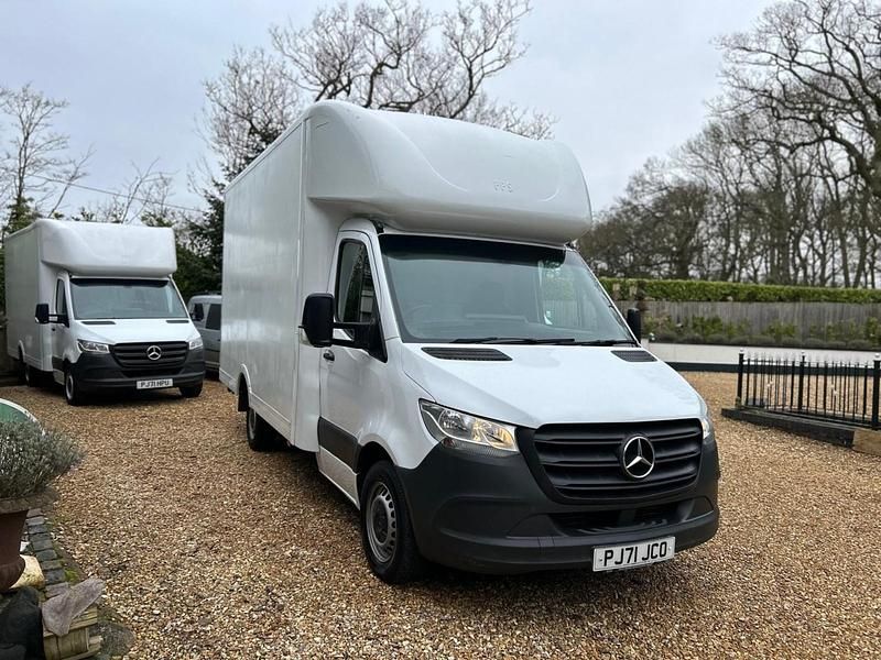 Used Mercedes Sprinter 143 HP (105 kW) 2021 White Van