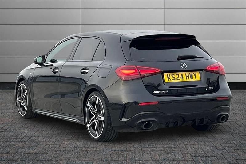 Used Mercedes A35 AMG Premium 306 HP (225 kW) 2024 Cosmos black Hatchback