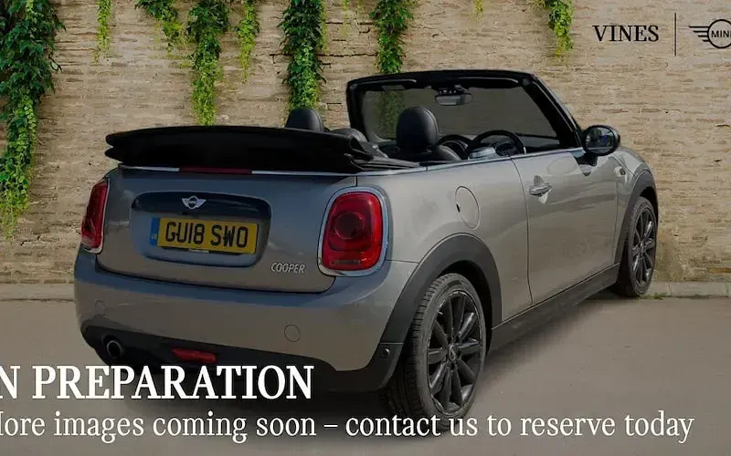 Used Mini Cooper Cabriolet 136 HP (100 kW) 2017 Silver Cabriolet