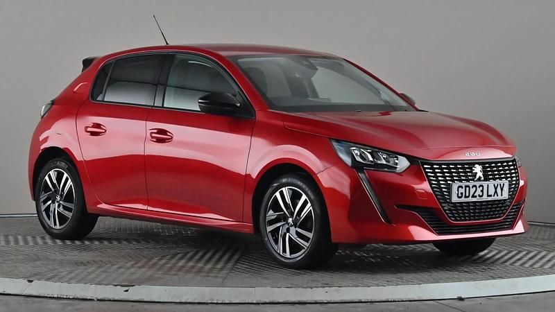 Red Used 2023 Peugeot 208 Allure+ Hatchback | £13,498 (Good price) - Image 1/3