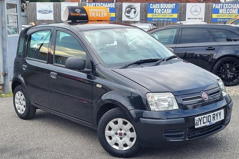 Black Used 2010 Fiat Panda Dynamic Hatchback | £1,195 (Good price) - Image 1/1