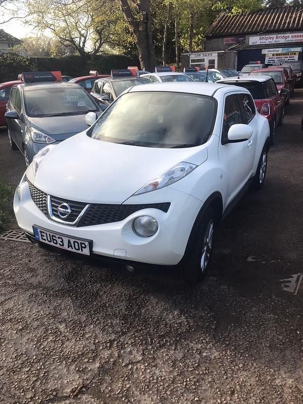 Używany Nissan Juke Acenta 2013 Biały SUV