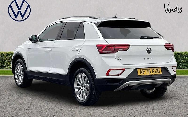 Used VW T-Roc Match 150 HP (110 kW) 2025 White SUV