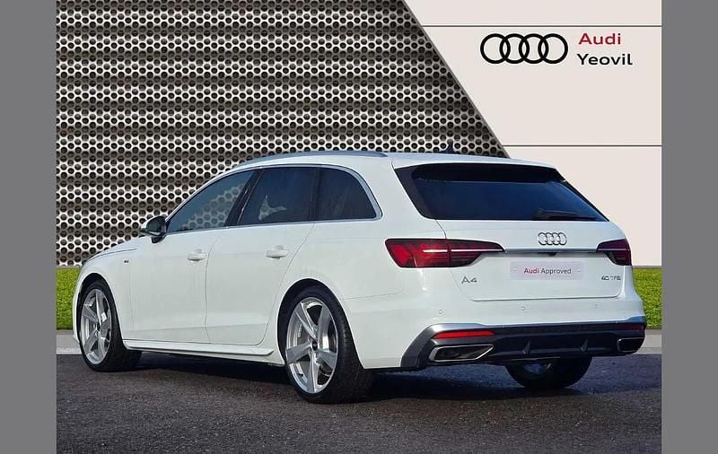 Used Audi A4 S-Line 200 HP (147 kW) 2024 White Estate