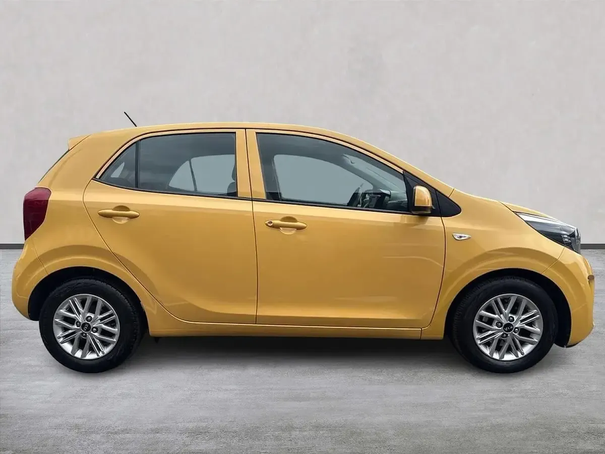 Used Kia Picanto 2021 Yellow Hatchback