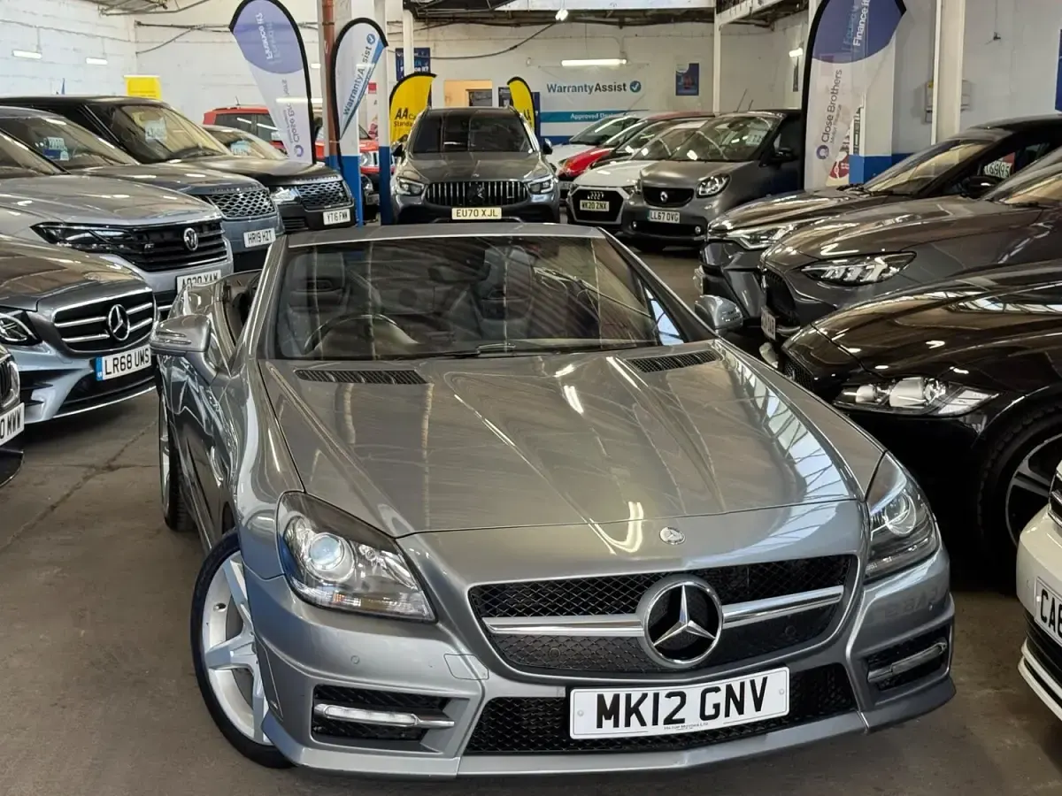 Used Mercedes SLK200 AMG 2012 Silver Cabriolet