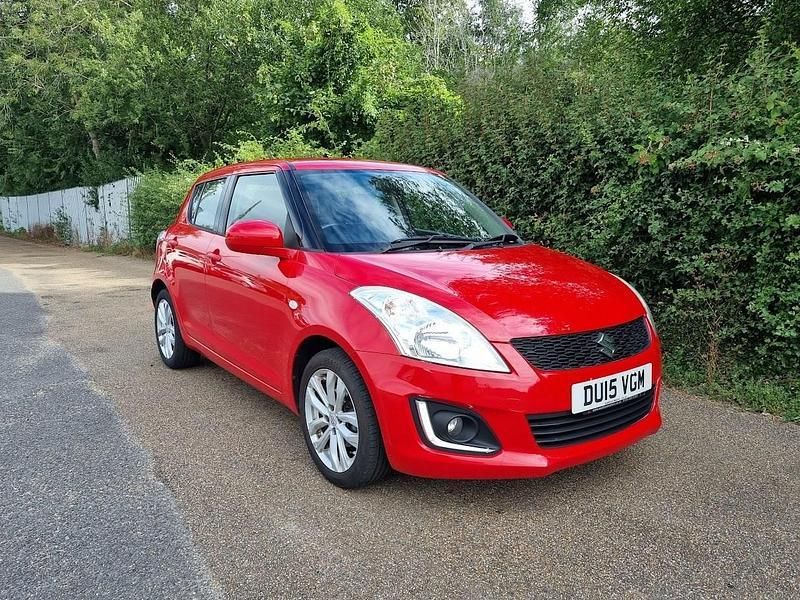 Red Used 2015 Suzuki Swift SZ3 Hatchback | £3,495 (Fair price) - Image 1/4