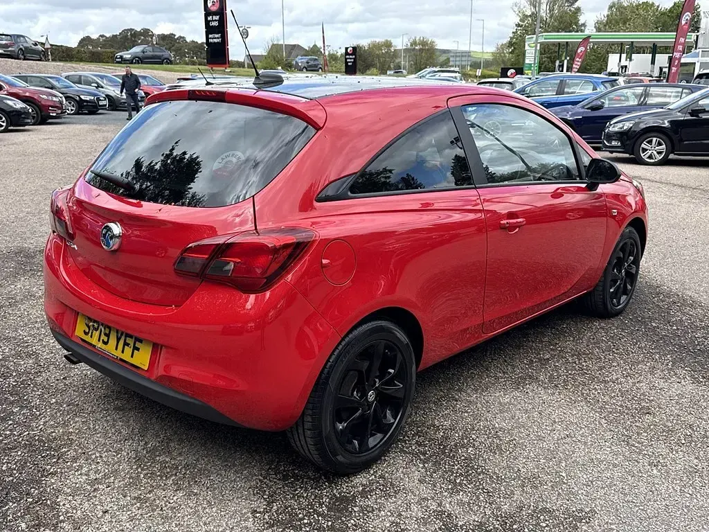 Used Vauxhall Corsa 2019 Lava red Hatchback