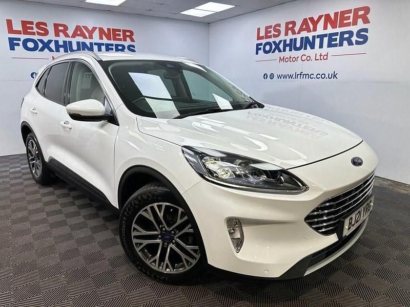 White Used 2021 Ford Kuga Titanium SUV | £13,499 (Fair price) - Image 1/4