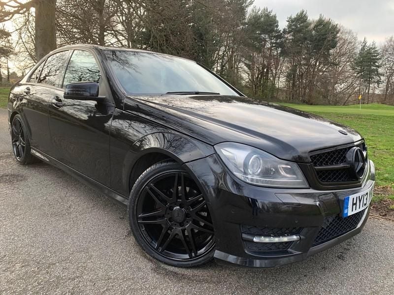 Used Mercedes C220 AMG 2013 Black Sedan