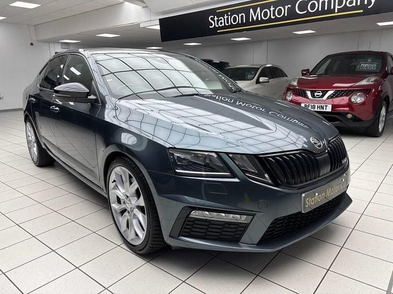 Used Skoda Octavia vRS 245 HP (180 kW) 2019 Grey Hatchback