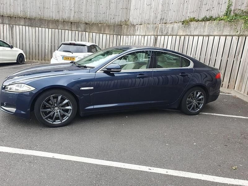 Used Jaguar XF Premium Luxury 2012 Blue Sedan