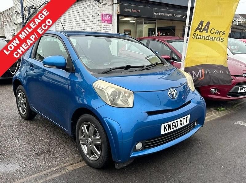Blue Used 2010 Toyota iQ Hatchback | £3,795 (Fair price) - Image 1/3