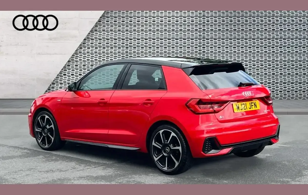 Used Audi A1 Black Edition 147 HP (108 kW) 2021 Red SUV
