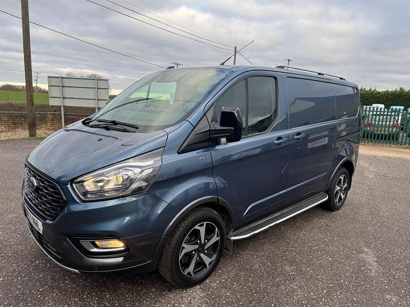 Used Ford Transit Custom Active 130 HP (95 kW) 2021 Blue Van