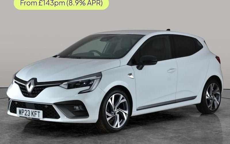 Used Renault Clio V RS Line 90 HP (66 kW) 2023 White Hatchback