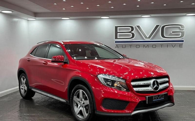 Red Used 2016 Mercedes GLA200 AMG line SUV | £10,994 (Fair price) - Image 1/2