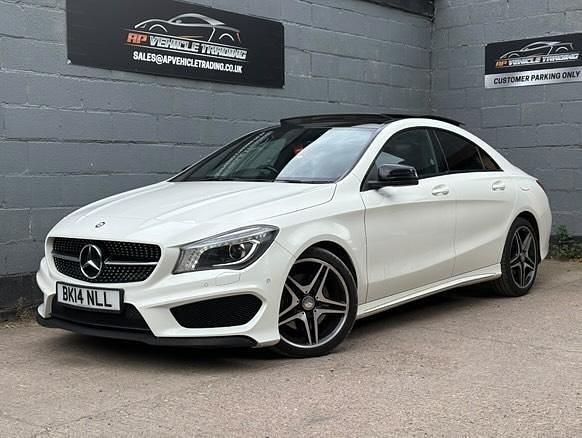 White Used 2014 Mercedes CLA220 AMG Sedan | £11,995 (Fair price) - Image 1/4