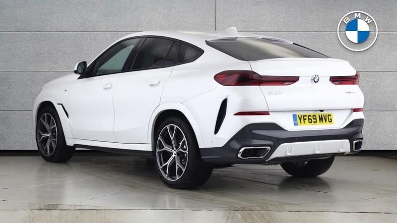 Used BMW X6 M Sport 261 HP (191 kW) 2019 White SUV