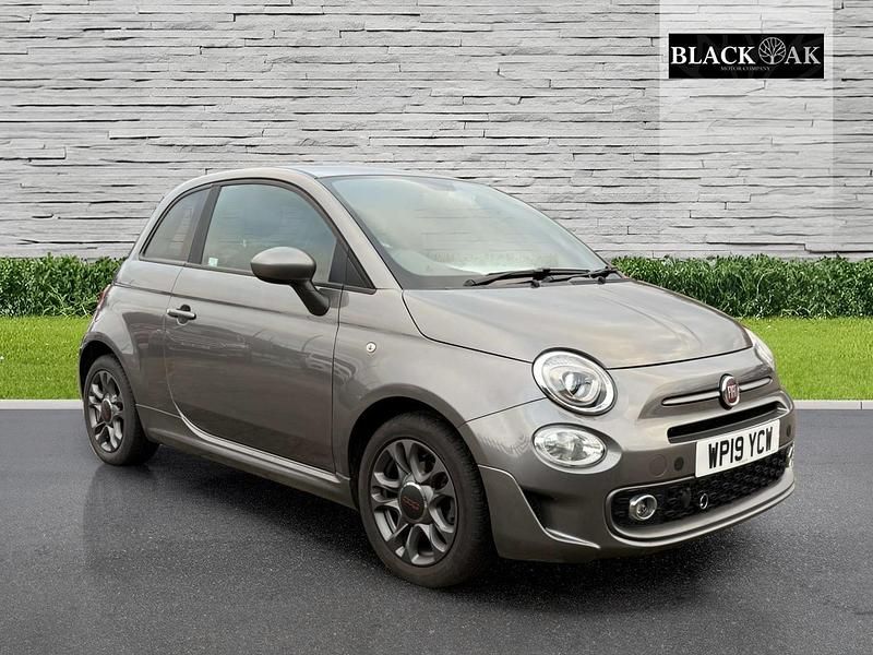 Grey Used 2019 Fiat 500 S Hatchback | £7,995 (Fair price) - Image 1/4