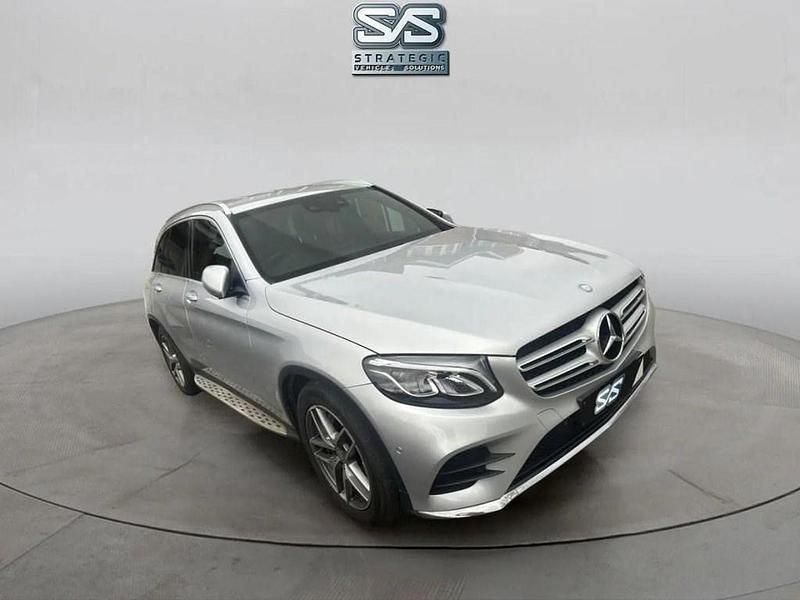 Used Mercedes GLC220 AMG line 170 HP (125 kW) 2016 Silver SUV