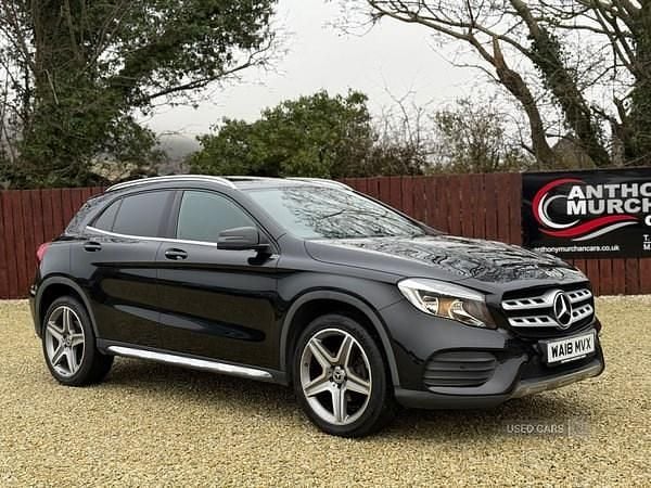 Used Mercedes GLA200 AMG line 136 HP (100 kW) 2018 Black SUV