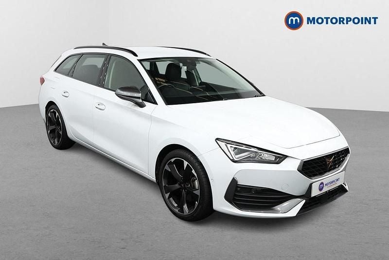 White Used 2023 Cupra Leon Estate | £19,299 (Good price) - Image 1/4