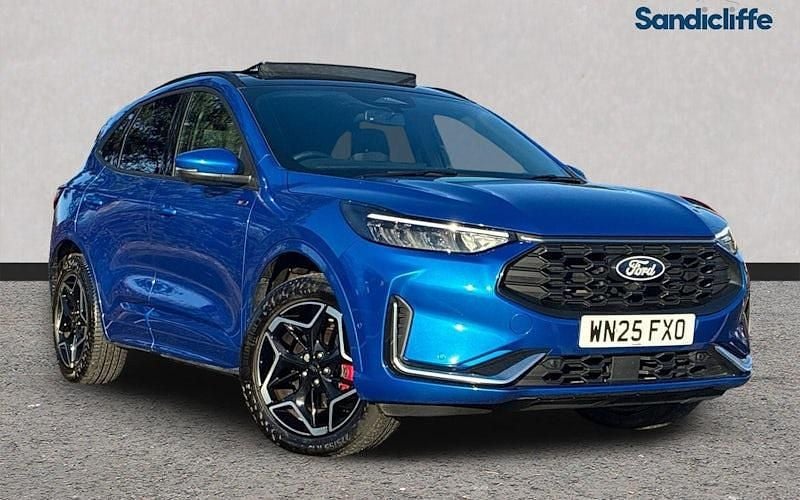 Blue Used 2025 Ford Kuga ST-Line X SUV | £25,554 (Fair price) - Image 1/4