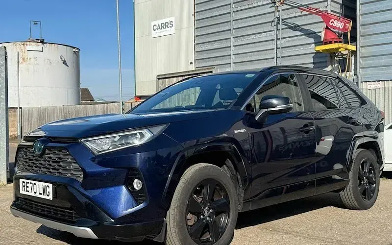 Used Toyota RAV4 Hybrid 218 HP (160 kW) 2020 Blue SUV