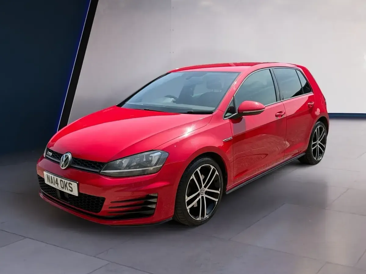 Used VW Golf VII GTD 2014 Red Hatchback