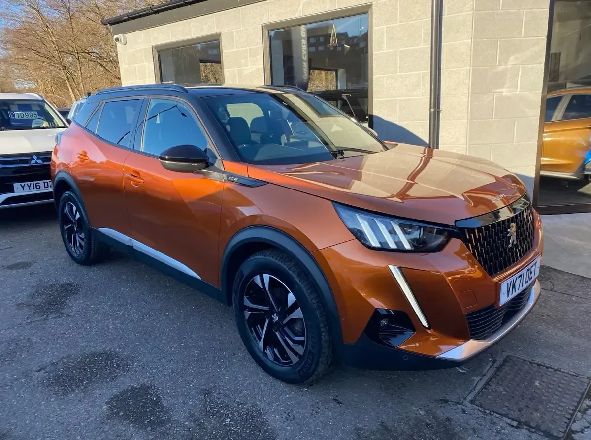 Used Peugeot 2008 GTi 2021 Orange SUV