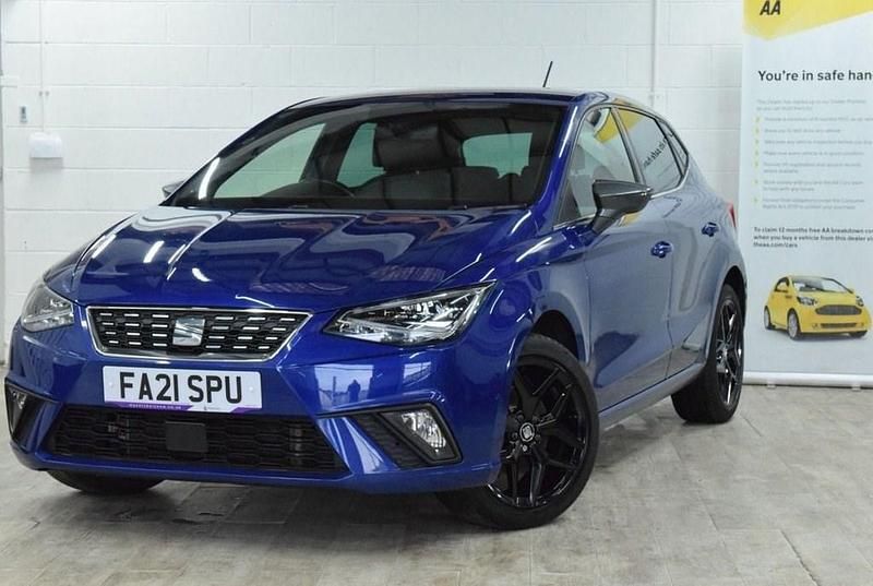 Used Seat Ibiza XCELLENCE 110 HP (80 kW) 2021 Blue Hatchback