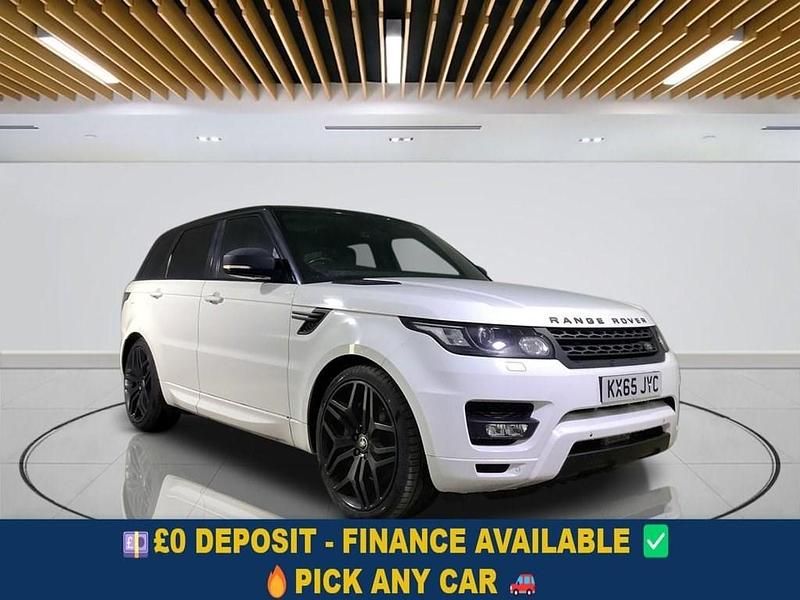 White Used 2015 Land Rover Range Rover Sport HSE Dynamic SUV | £17,199 (Fair price) - Image 1/4