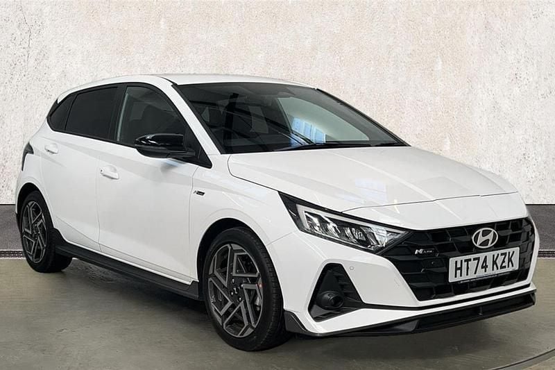 White Used 2024 Hyundai i20 N Line Hatchback | £17,998 (Fair price) - Image 1/4