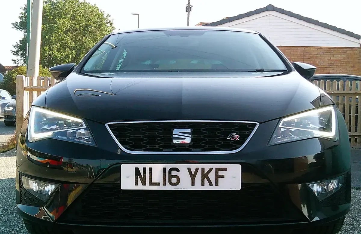 Used Seat Leon FR 150 HP (110 kW) 2016 Black Hatchback