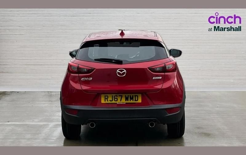Used Mazda CX-3 103 HP (75 kW) 2017 Red SUV
