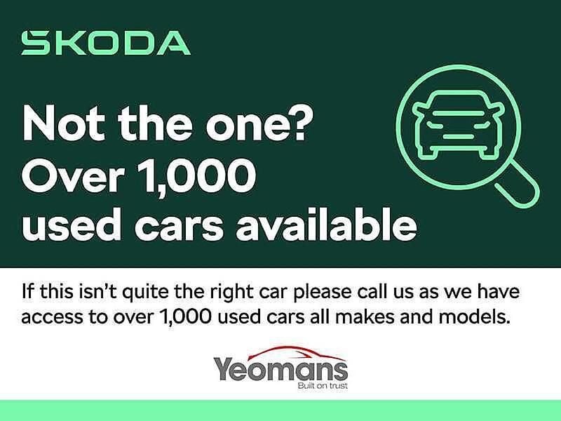 Olive green metallic Used 2025 Skoda Enyaq iV SportLine SUV | £43,000 - Image 1/2