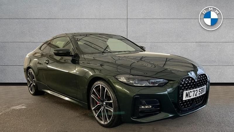 Green Used 2023 BMW 420 M Sport Coupe | £29,990 (Good price) - Image 1/4