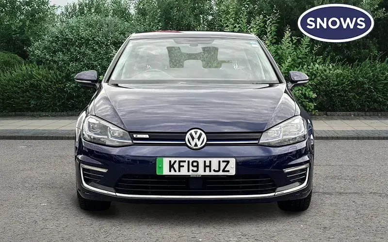 Used VW e-Golf 99 kW (135 HP) 2019 Blue Hatchback