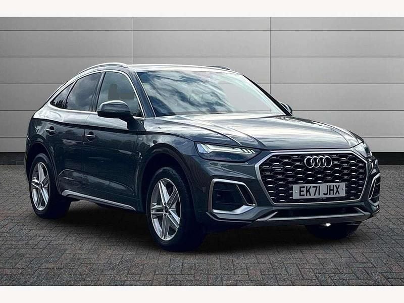 Grey Used 2021 Audi Q5 Sportback S-Line SUV | £27,950 (Good price) - Image 1/4