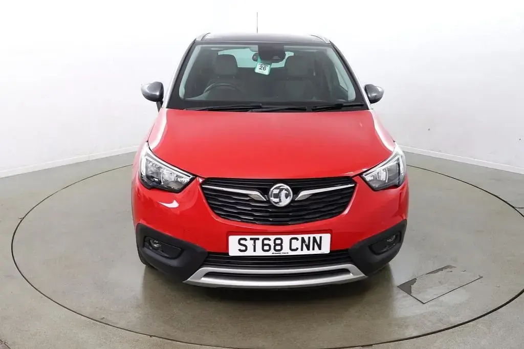 Used Vauxhall Crossland X Elite 81 HP (59 kW) 2018 Red SUV