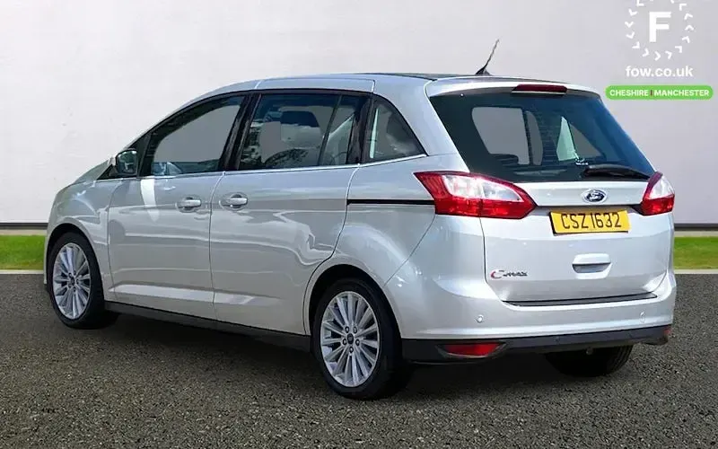 Used Ford Grand C-Max Titanium 120 HP (88 kW) 2018 Silver MPV