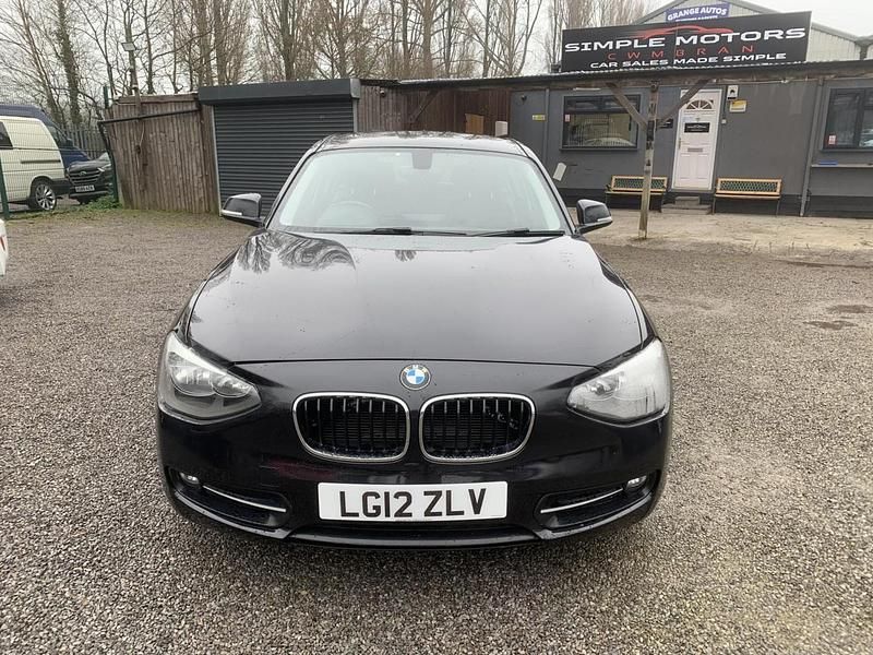 Used BMW 116 Sport Line 2012 Black Hatchback