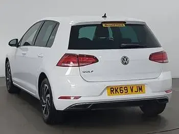 Used VW Golf VII Match 150 HP (110 kW) 2019 White Hatchback