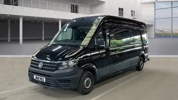 Used VW Crafter Trendline 140 HP (102 kW) 2021 Black Van