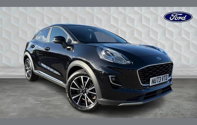 Used Ford Puma Titanium 125 HP (91 kW) 2023 Black SUV