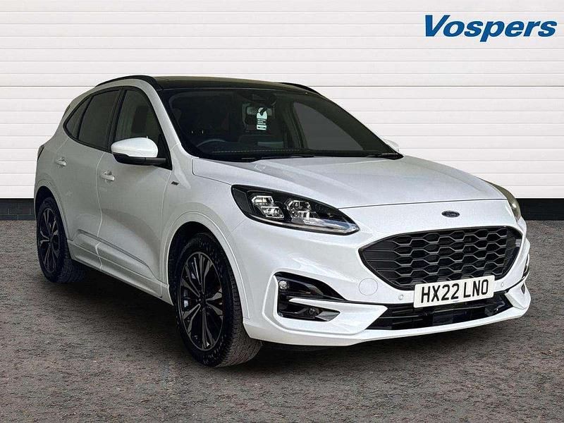 White Used 2022 Ford Kuga ST-Line X SUV | £22,490 (A bit pricey) - Image 1/3