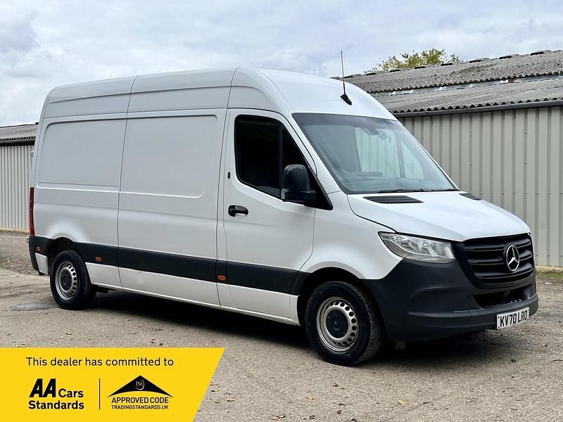 White Used 2020 Mercedes Sprinter Van | £11,995 (Good price) - Image 1/4